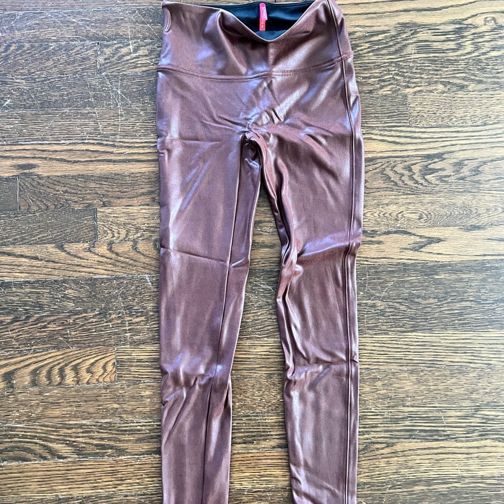 SPANX Brown/Copper Leggings